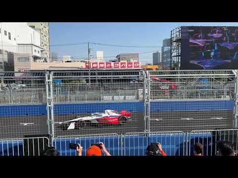 Formula-E　東京E-prix　フリープラクティス2