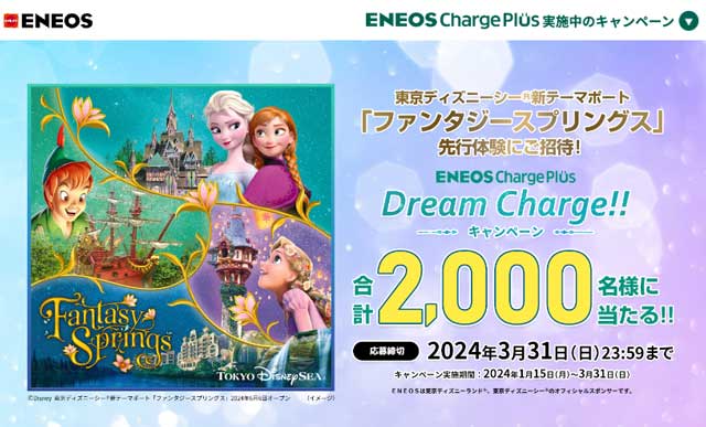 ENEOS Dream Chrage!!キャンペーン