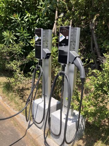 グランドニッコー東京ベイ6kW充電器